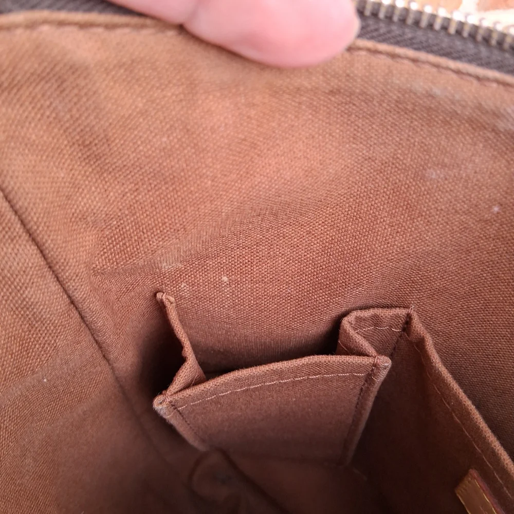 AUTHENTIC Louis Vuitton Odeon PM Monogram Crossbody Bag CA1089 Spain Vintage LV - Picture 13 of 17